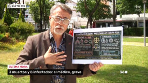 Alfredo Corell, inmunólogo, interviene en TVE