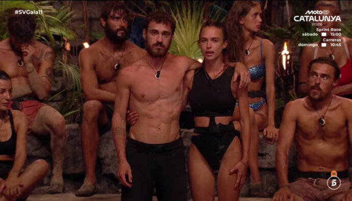 Duelo de expulsión en 'Supervivientes 2026' entre Aratz Lakuntza y Almudena Porras