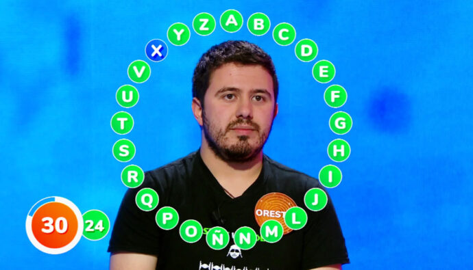 Orestes Barbero en 'Pasapalabra'