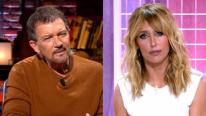 Antonio Banderas y Emma García en 'Fiesta'