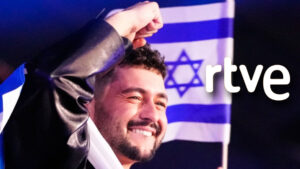 El representante de Israel en Eurovisión 2026 Noam Bettan y logo de RTVE