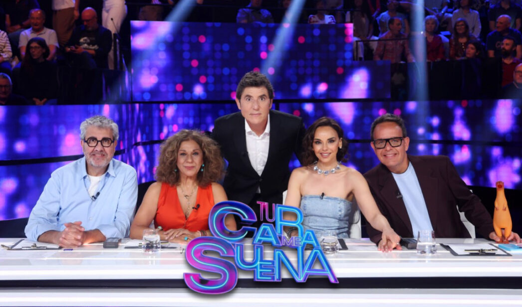Manel Fuentes y el jurado de 'Tu cara me suena'