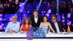 Manel Fuentes y el jurado de 'Tu cara me suena'