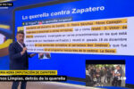 Javier Ruiz se lleva las manos a la cabeza en TVE por cómo vinculan a Iker Jiménez y 'Horizonte' en la querella a Zapatero