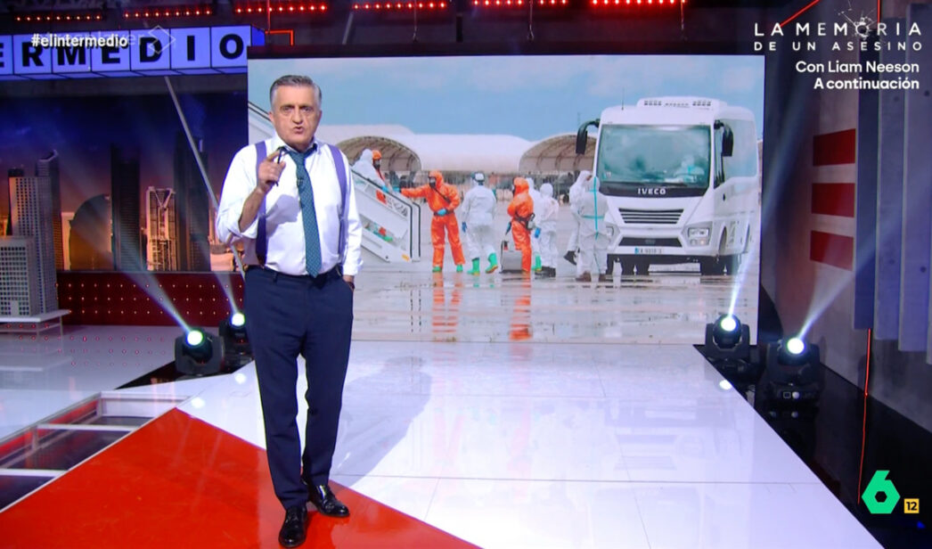 El Gran Wyoming en 'El Intermedio'