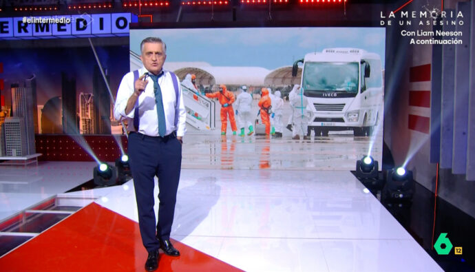 El Gran Wyoming en 'El Intermedio'