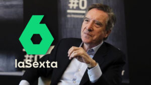 Iñaki Gabilondo y logo de La Sexta