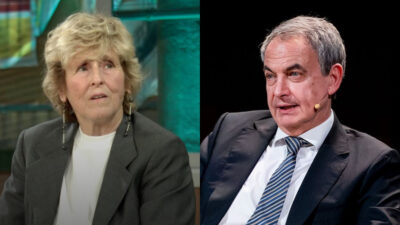 Mercedes Milá y José Luis Rodríguez Zapatero