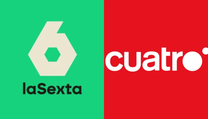 Logos de La Sexta y Cuatro
