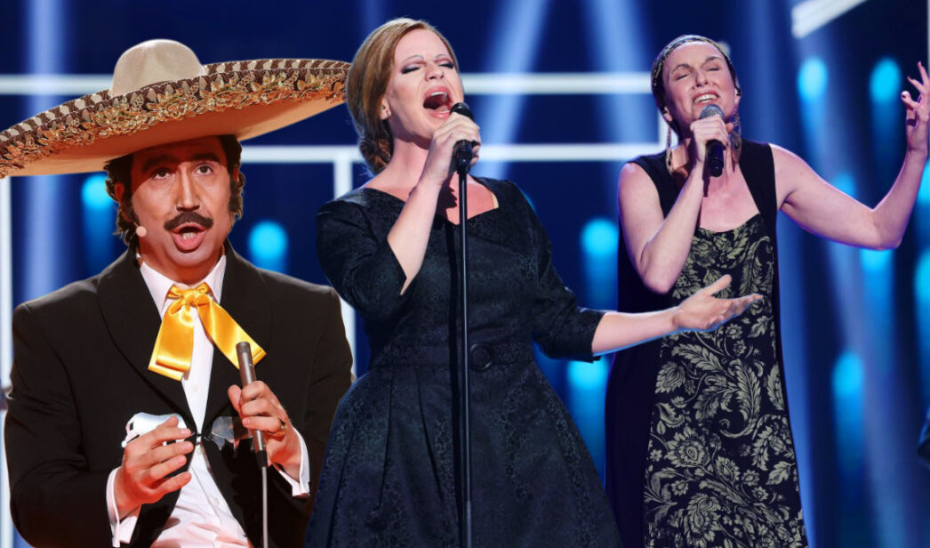 Aníbal Gómez, Martín Savi y Cristina Castaño en la Gala 7 de 'Tu cara me suena 13'