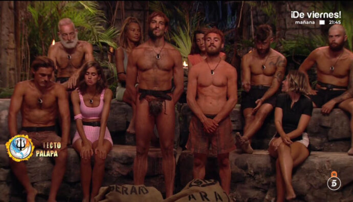 Gerard Arias y Aratz Lakuntza en el duelo de expulsión de 'Supervivientes 2026'