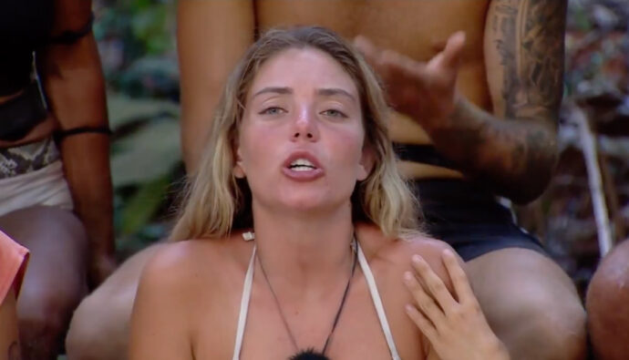 Claudia Chacón en 'Supervivientes'