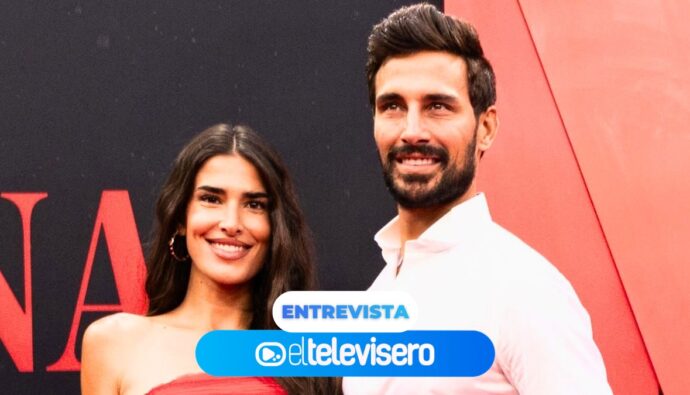 Jaime Astrain y Lidia Torrent, en la premiere de 'Berlín y la dama del armiño' en Sevilla