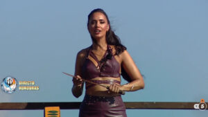 María Lamela en la ceremonia de salvación de 'Supervivientes 2026'