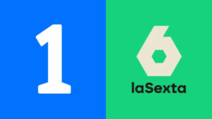 Logos de La 1 de TVE y La Sexta