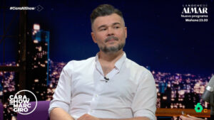 Gabriel Rufián en 'Cara al show'