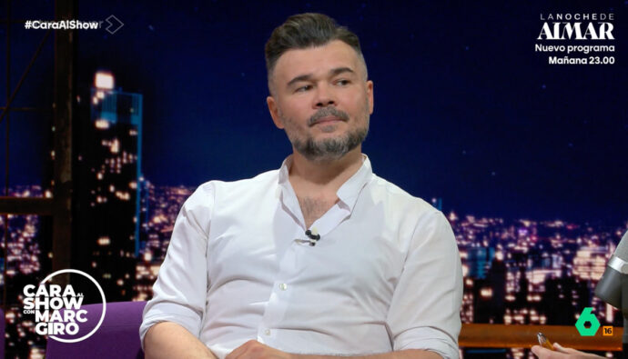 Gabriel Rufián en 'Cara al show'