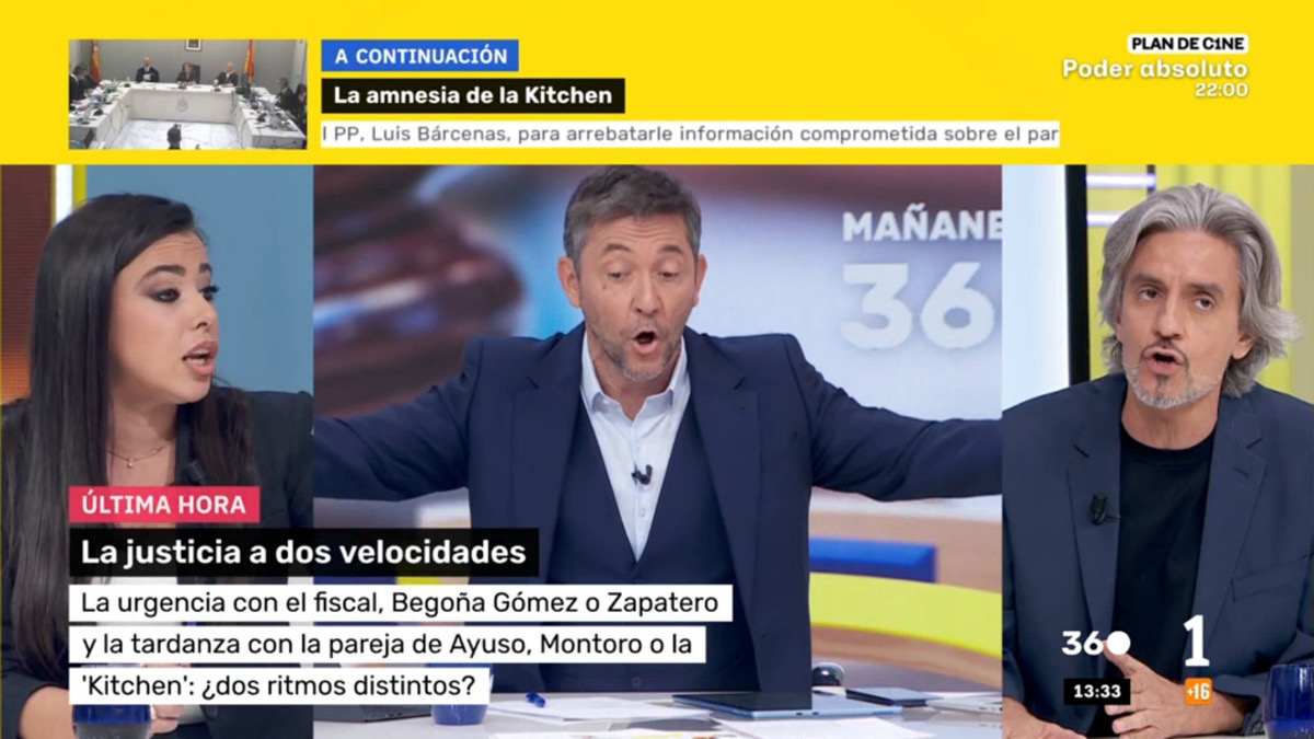 Javier Ruiz detiene el desencuentro de Sarah Santaolalla y Mariano Alonso