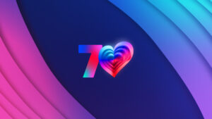 Logotipo oficial de Eurovisión 2026