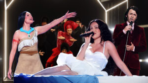 Cristina Castaño, J Kbello, María Parrado y Martín Savi en la gala 6 de 'Tu cara me suena 13'
