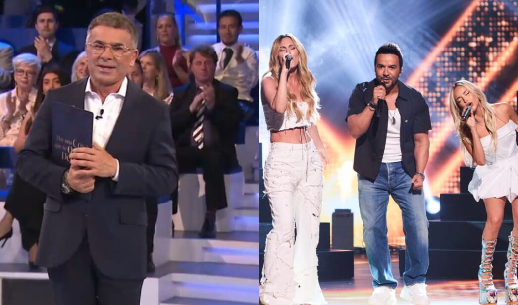 Jorge Javier Vázquez y los coaches de 'La Voz Kids'