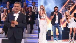 Jorge Javier Vázquez y los coaches de 'La Voz Kids'