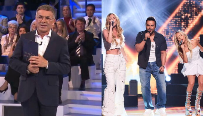 Jorge Javier Vázquez y los coaches de 'La Voz Kids'