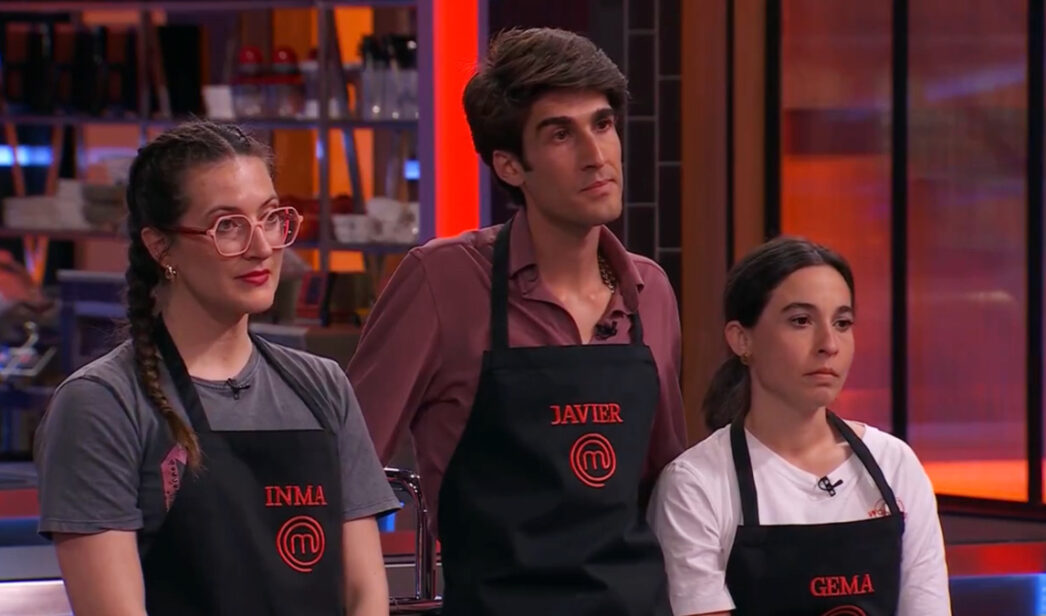 Inma, Javier y Gema en 'MasterChef 14'.
