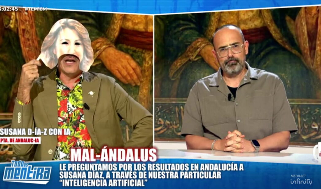 La imitación de Susana Díaz en 'Todo es mentira'