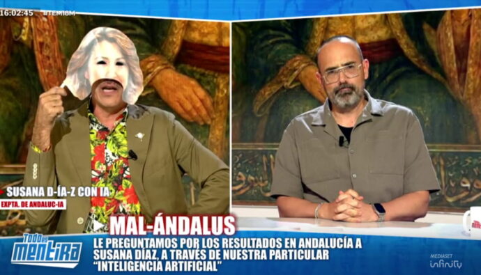 La imitación de Susana Díaz en 'Todo es mentira'