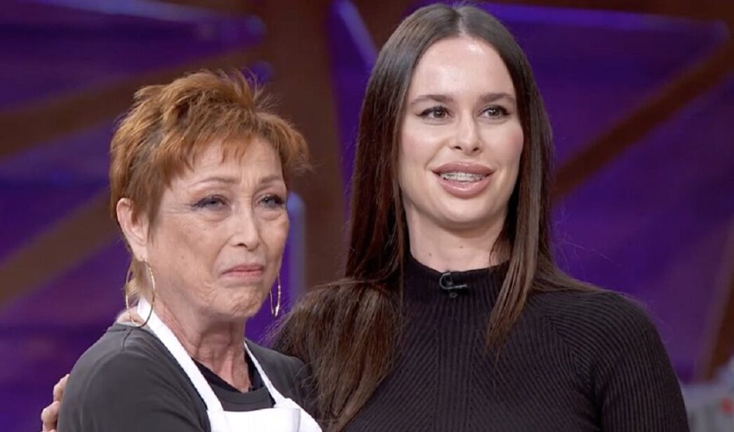 Verónica Forqué y su hija María en 'MasterChef'.