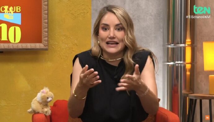 Alba Carrillo en 'El sótano club' de TEN.