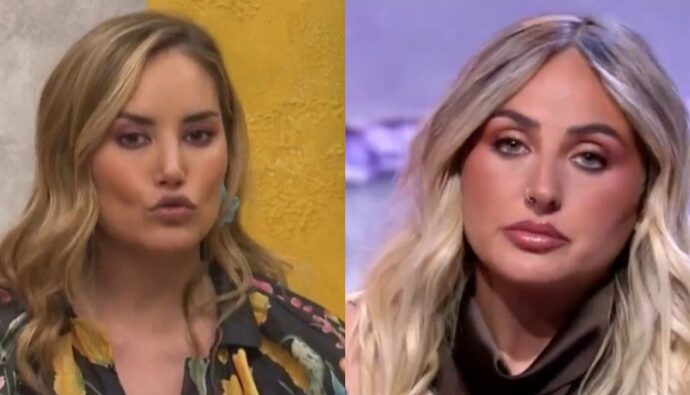 Alba Carrillo y Rocío Flores.