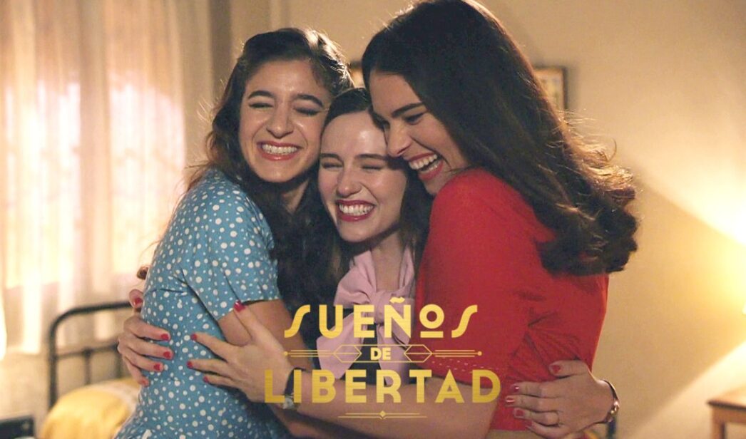 Candela Cruz, Isabel Moreno y Alba Brunet en 'Sueños de libertad'