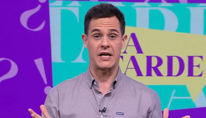 Christian Gálvez en 'La tarde de Telemadrid'