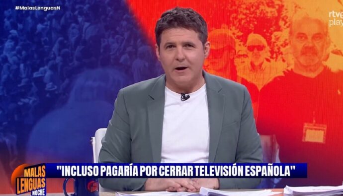 Jesús Cintora en 'Malas lenguas'.