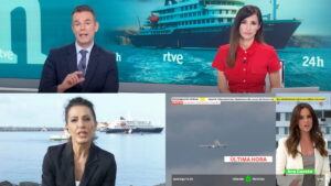 Capturas de los especiales informativos