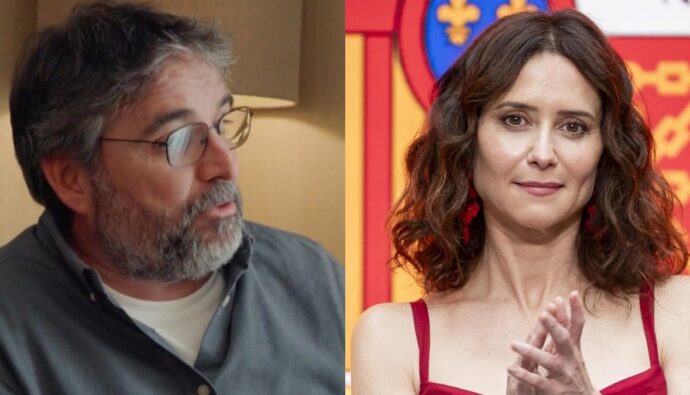 Jordi Évole e Isabel Díaz Ayuso.