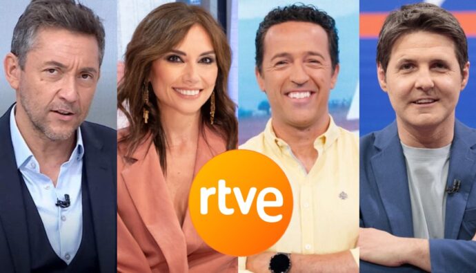 Javier Ruiz, Marta Flich, Jacob Petrus y Jesús Cintora