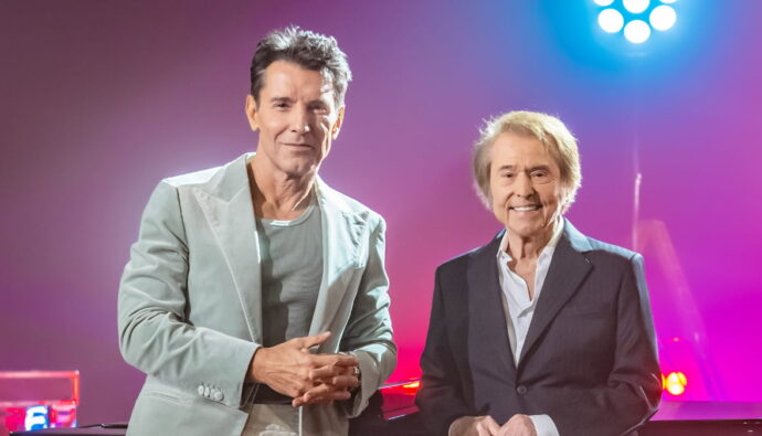Jesús Vázquez y Raphael en 'La casa de la música'