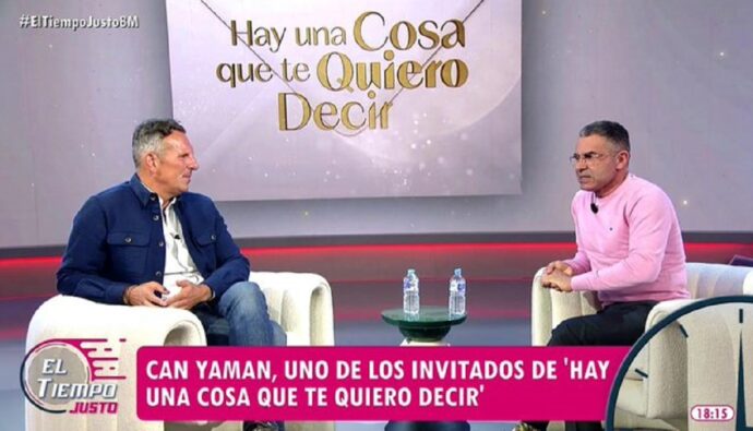 Jorge Javier Vázquez con Joaquín Prat en 'El tiempo justto'.