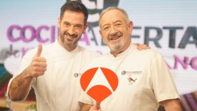 Joseba y Karlos Arguiñano en 'Cocina abierta'