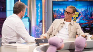 Pablo Motos y Marcos Llorente en 'El Hormiguero'
