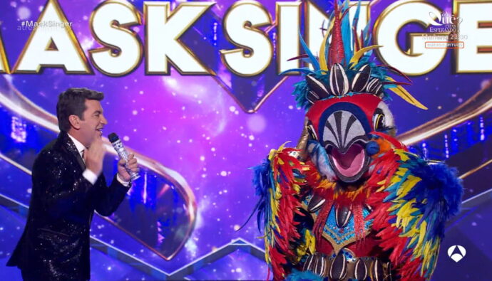 Loro, desenmascarado en 'Mask singer 5'.