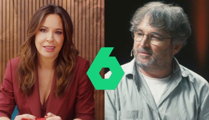 Mamen Mendizábal y Jordi Évole