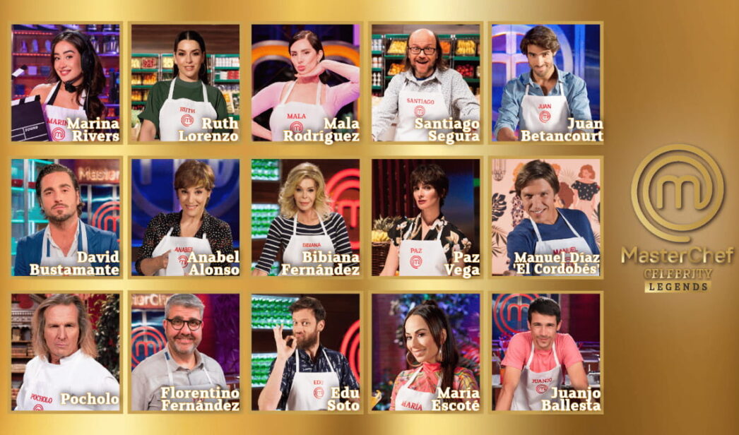 Concursantes de 'MasterChef Celebrity Legends'