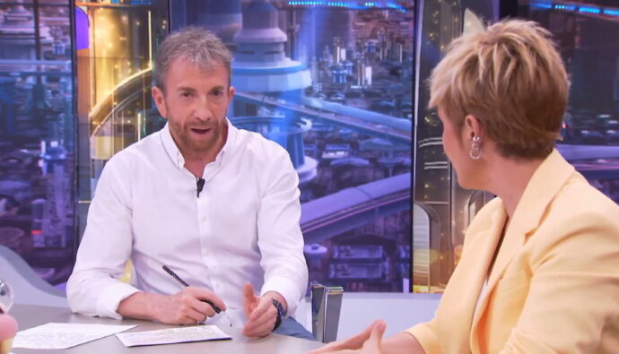 Pablo Motos y Cristina Pardo en 'Más vale tarde'