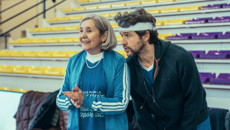 Ascen López y Diego Martín en la última temporada de 'Muertos S.L.'