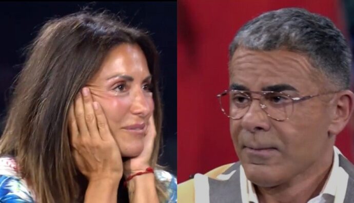 Nagore Robles con Jorge Javier en 'Supervivientes 2026'.