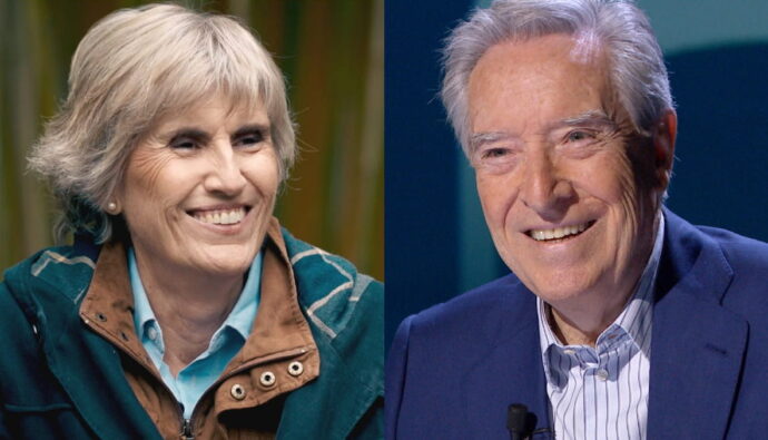 Paloma del Río e Iñaki Gabilondo